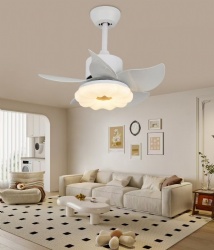 straight blade fan light