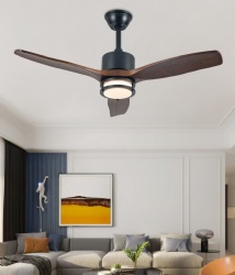 straight blade fan light