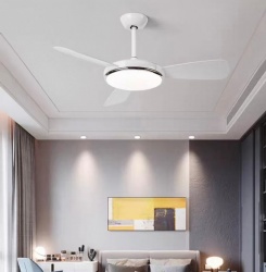 straight blade fan light
