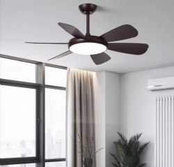 straight blade fan light