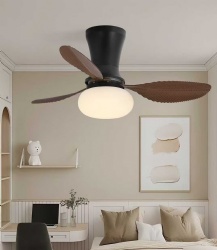 straight blade fan light