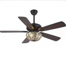 straight blade fan light