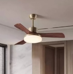 straight blade fan light