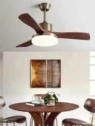 straight blade fan light