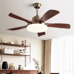 straight blade fan light