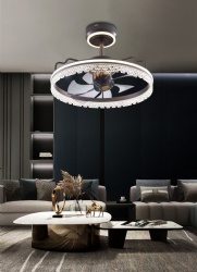 bedroom fan light