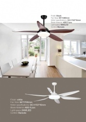 straight blade fan light