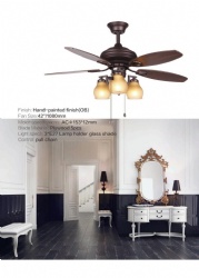 straight blade fan light