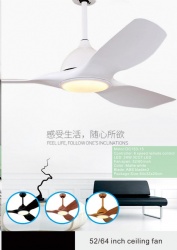 straight blade fan light