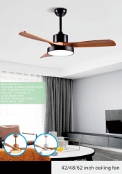 straight blade fan light