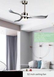straight blade fan light
