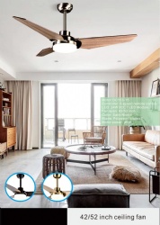 straight blade fan light