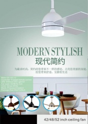 straight blade fan light