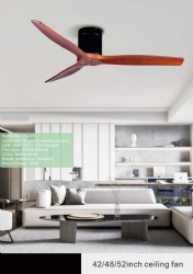 straight blade fan light