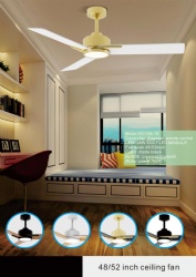straight blade fan light