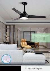straight blade fan light