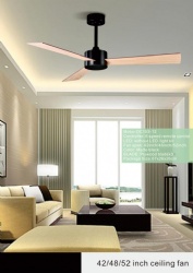 straight blade fan light