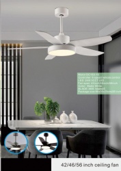 straight blade fan light