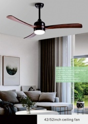 straight blade fan light