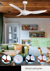 straight blade fan light