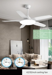 straight blade fan light