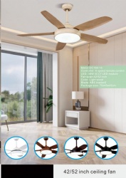 straight blade fan light