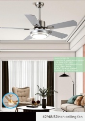 straight blade fan light