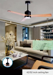 straight blade fan light