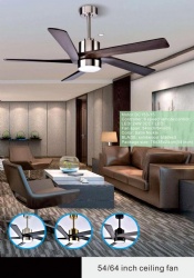 straight blade fan light